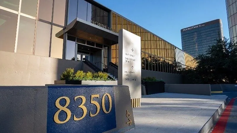 Wade College entrance at 8350 North Central Expressway in Dallas