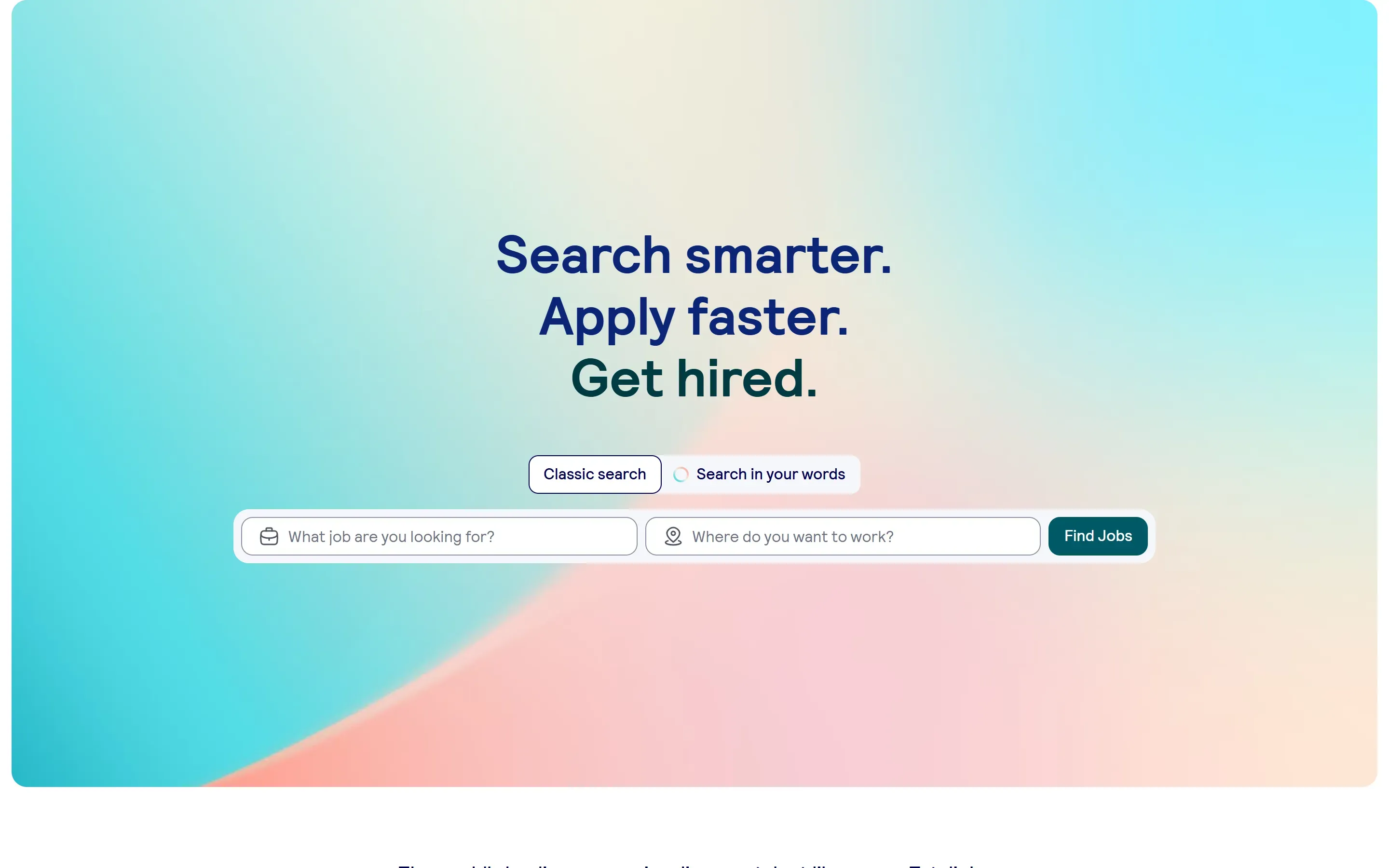 The Totaljobs home page, October 6, 2026